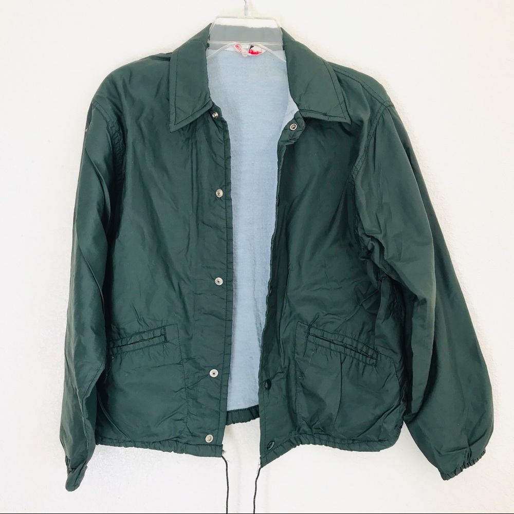 Vintage 70s 80s windbreaker coach jacket - Picture 2 of 6